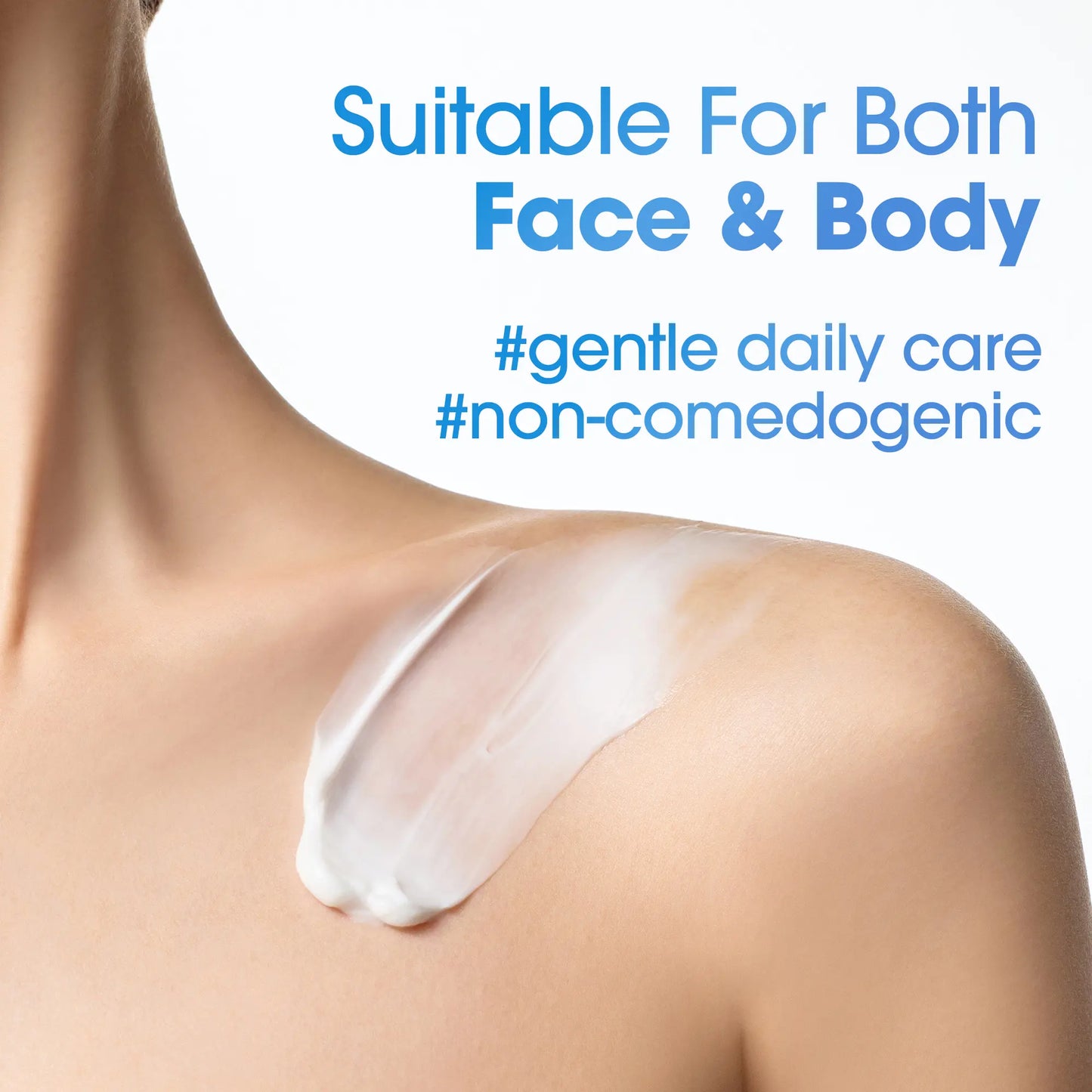 Korean Body Care Set - Gentle Exfoliating Body Wash for Acne-Prone Skin & Hydrating Daily Body Cream - Korean Skincare
