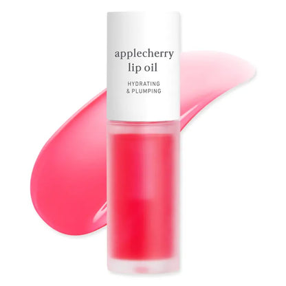 Nooni Korean Apple Lip Oil & Stain - Glossy, Long-Lasting Hydration in 13 Shades! Moisturizing Lip Care for a Plump, Transfer-Proof Finish