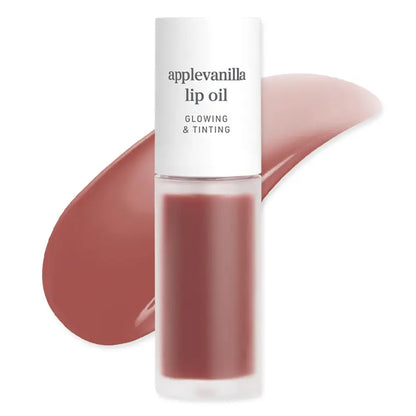 Nooni Korean Apple Lip Oil & Stain - Glossy, Long-Lasting Hydration in 13 Shades! Moisturizing Lip Care for a Plump, Transfer-Proof Finish