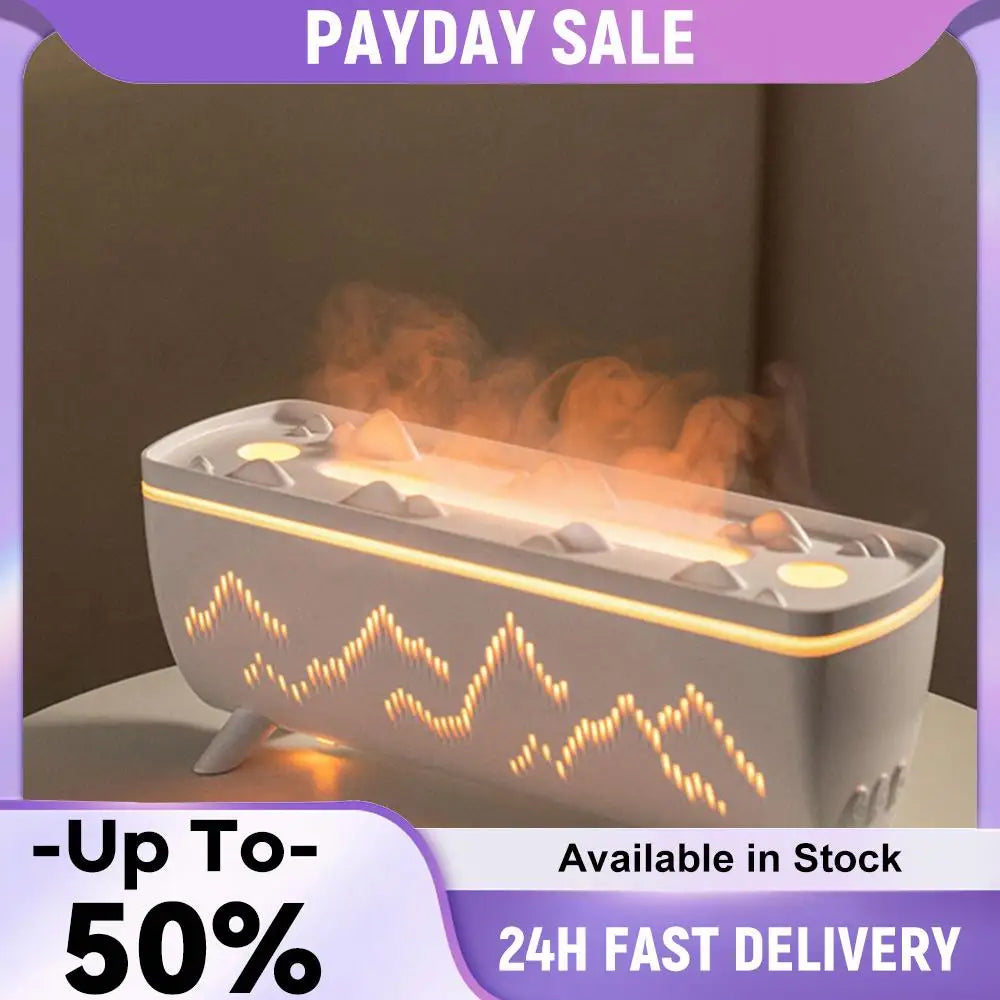 Essential Oil Diffuser with Timer Aroma Diffuser with Night Lights Aromatherapy Diffuser for Large Bed Room Home Office