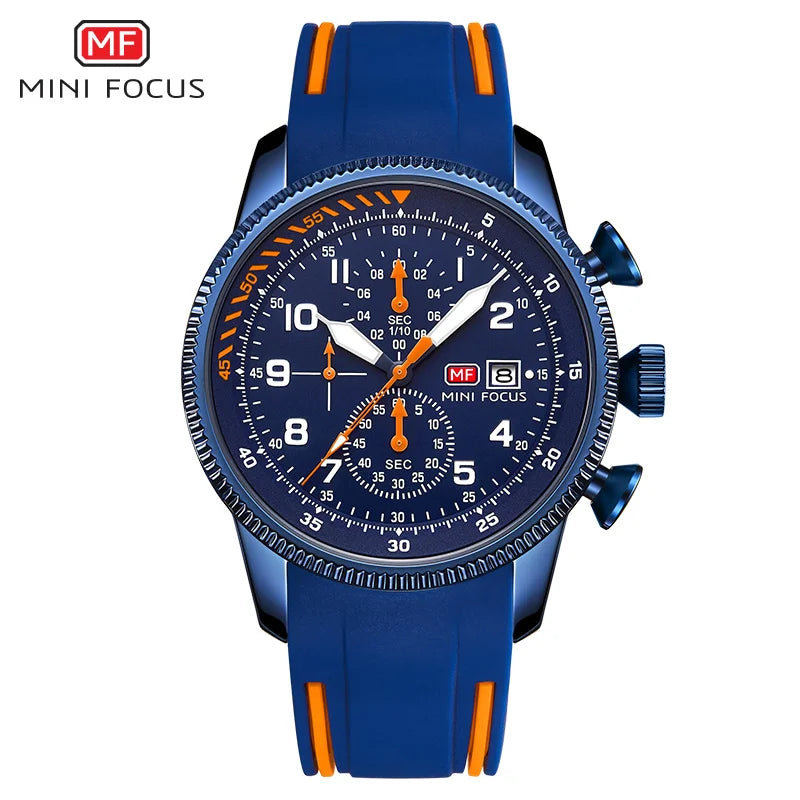 Elevate Your Style with the MINI FOCUS Electronic Quartz Men's Watch - Luminous, Water-Resistant, and Perfect for Every Adventure!