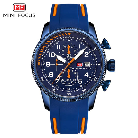 Elevate Your Style with the MINI FOCUS Electronic Quartz Men's Watch - Luminous, Water-Resistant, and Perfect for Every Adventure!