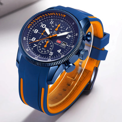 Elevate Your Style with the MINI FOCUS Electronic Quartz Men's Watch - Luminous, Water-Resistant, and Perfect for Every Adventure!