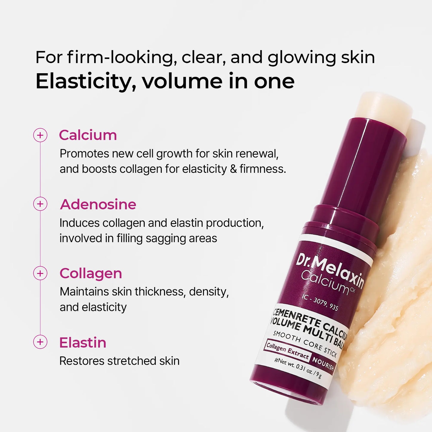 Revitalize Your Eyes with Dr. Melaxin Cemenrete Calcium Multi Balm - Anti-Aging Eye Care Stick 9G for Youthful Skin!
