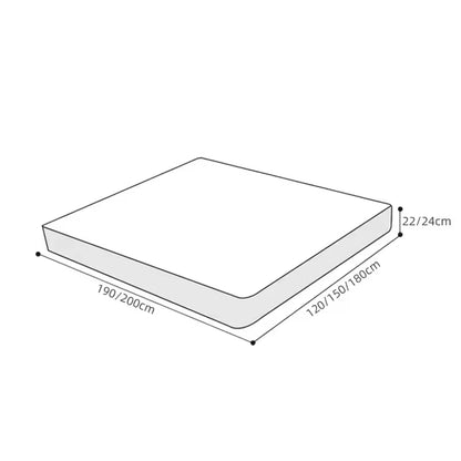 #Hypo-Allergenic Sleep Orthopedic Latex Memory Foam Mattress Single Queen Full Twin Size Pocket Spring Mattress