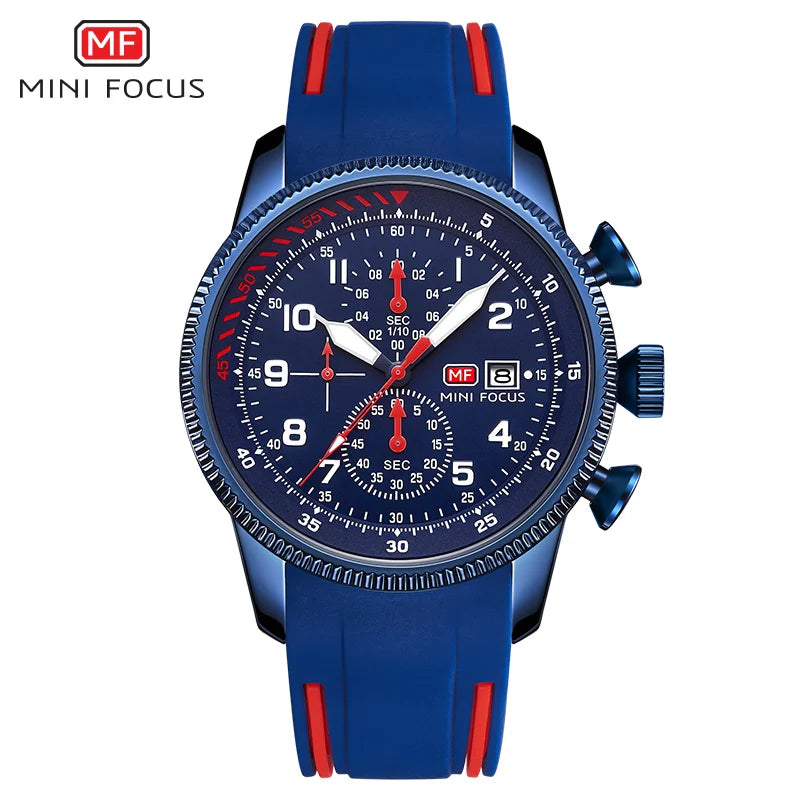 Elevate Your Style with the MINI FOCUS Electronic Quartz Men's Watch - Luminous, Water-Resistant, and Perfect for Every Adventure!