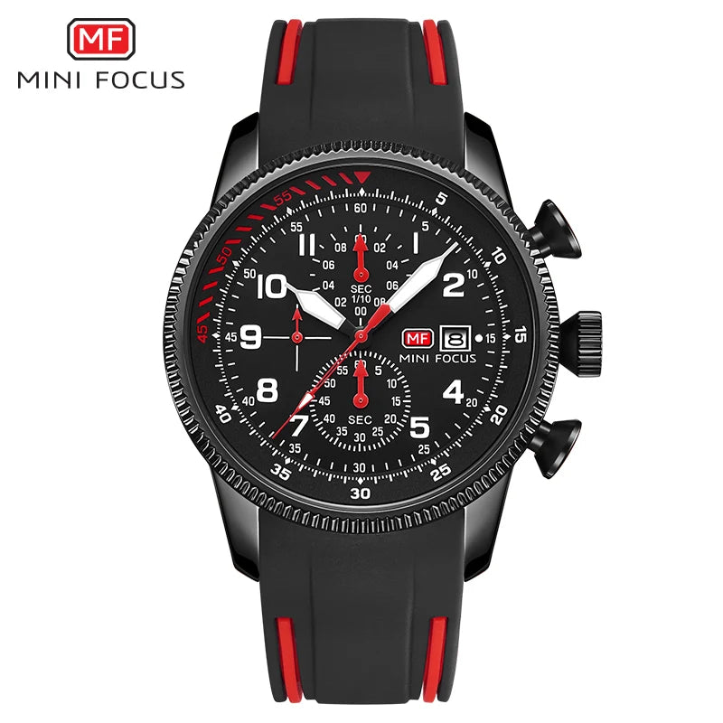 Elevate Your Style with the MINI FOCUS Electronic Quartz Men's Watch - Luminous, Water-Resistant, and Perfect for Every Adventure!