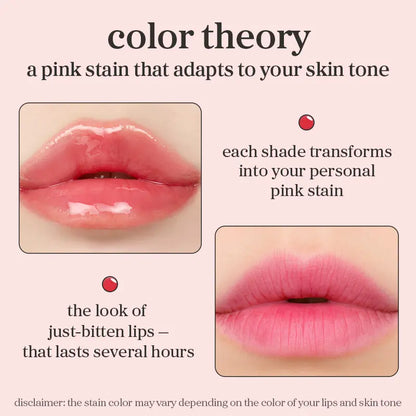 Nooni Korean Apple Lip Oil & Stain - Glossy, Long-Lasting Hydration in 13 Shades! Moisturizing Lip Care for a Plump, Transfer-Proof Finish