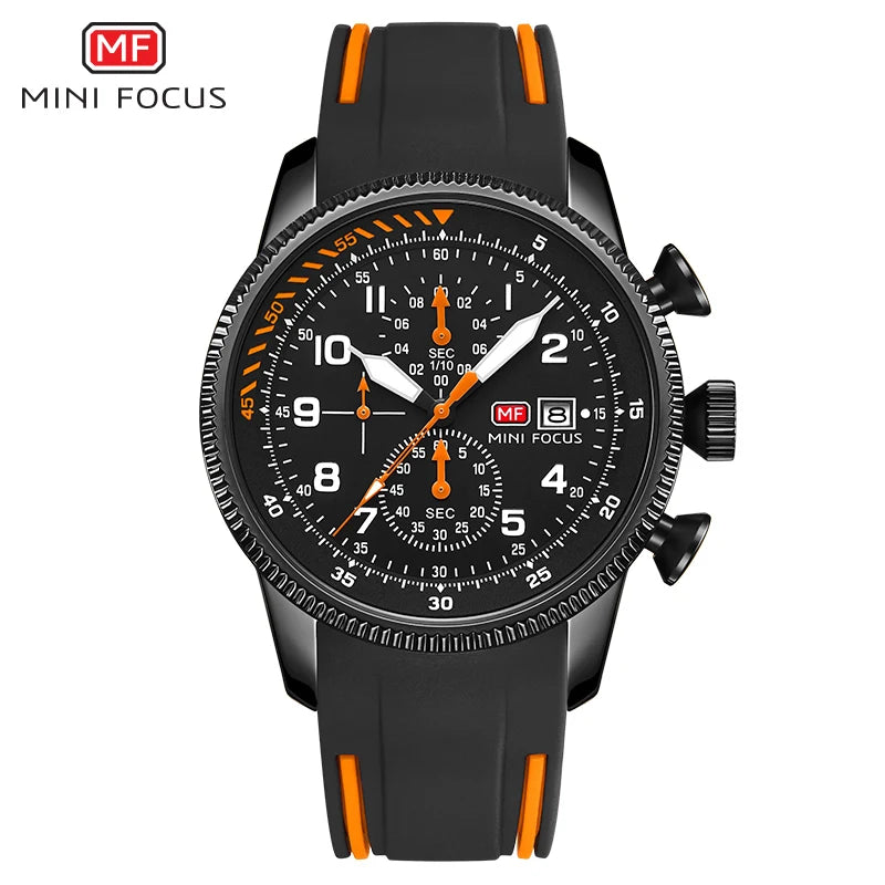 Elevate Your Style with the MINI FOCUS Electronic Quartz Men's Watch - Luminous, Water-Resistant, and Perfect for Every Adventure!