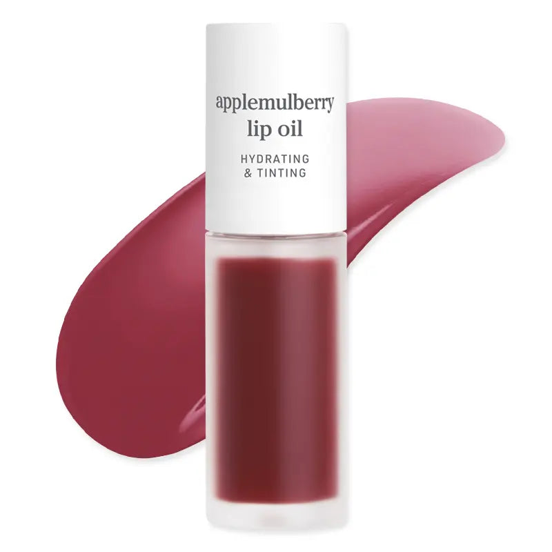 Nooni Korean Apple Lip Oil & Stain - Glossy, Long-Lasting Hydration in 13 Shades! Moisturizing Lip Care for a Plump, Transfer-Proof Finish