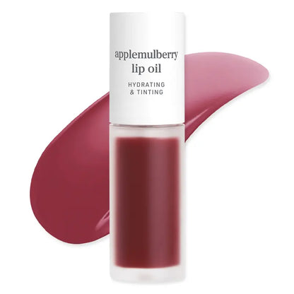Nooni Korean Apple Lip Oil & Stain - Glossy, Long-Lasting Hydration in 13 Shades! Moisturizing Lip Care for a Plump, Transfer-Proof Finish