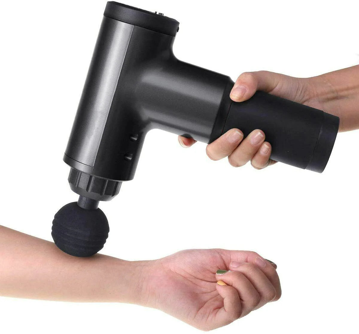 Professional Deep Tissue Percussion Massage Gun with Four Interchangeable Heads