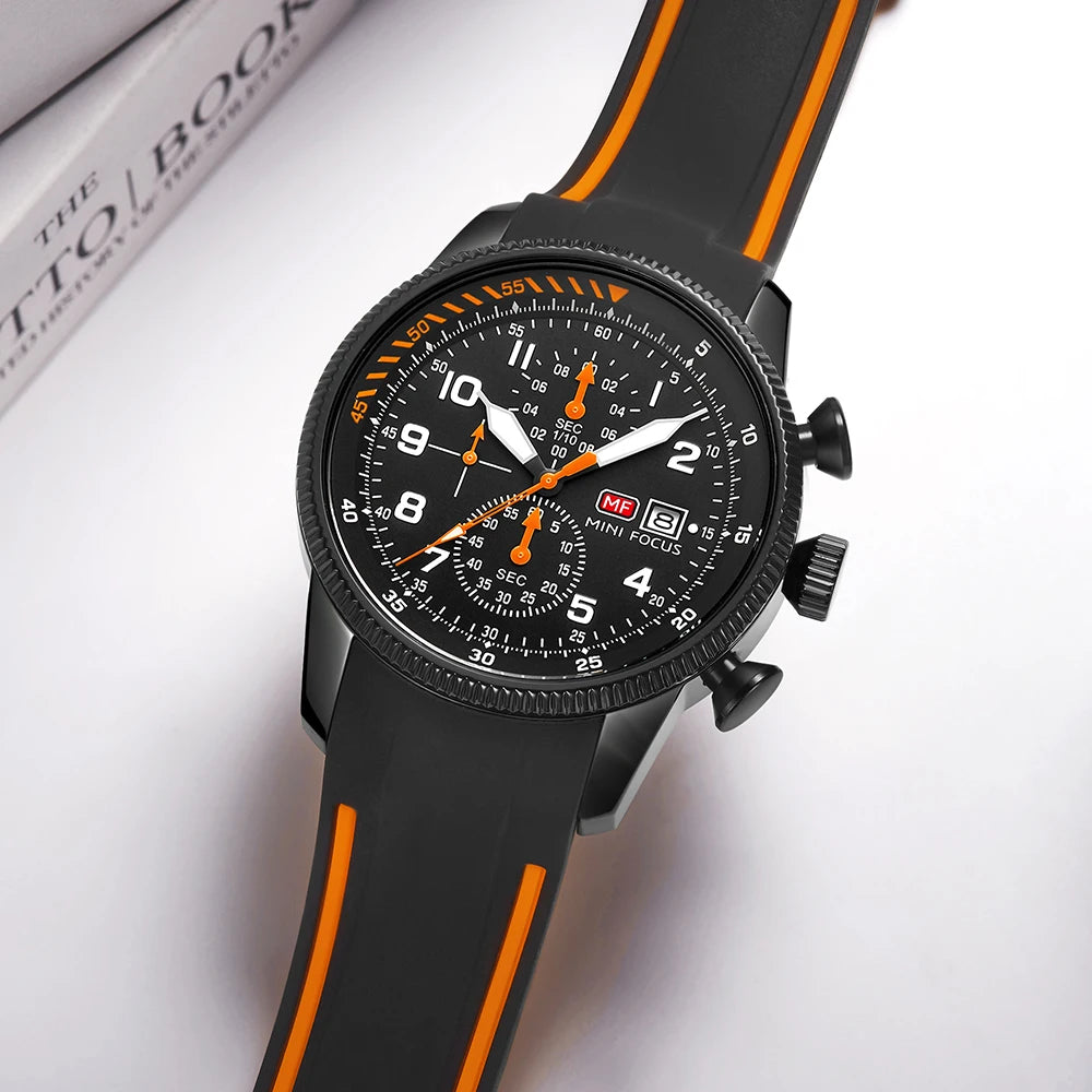 Elevate Your Style with the MINI FOCUS Electronic Quartz Men's Watch - Luminous, Water-Resistant, and Perfect for Every Adventure!
