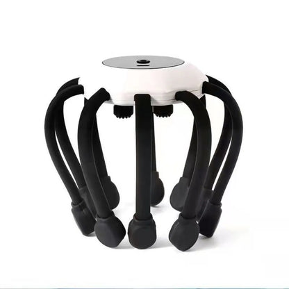 Revitalize Your Senses with the Octopus Claw Eight Claw Electric Head Massager – USB Charging Therapeutic Relaxation Tool